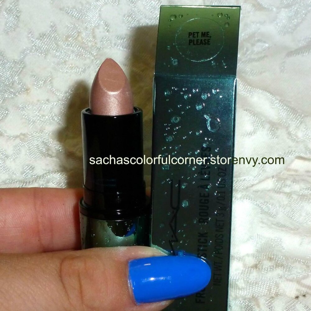 MAC PET ME PLEASE Alluring  Lipstick  *Frost Lipstick* BNNU